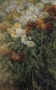 Gustave Caillebotte, The chrysanthemum in the garden